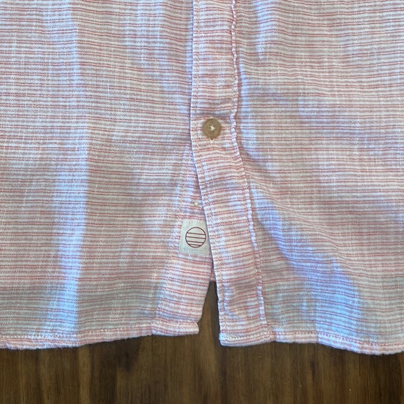 Marine Layer Men’s Long Sleeve Linen Shirt - Picture 3 of 4